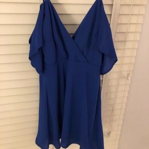 Blue lulus dress